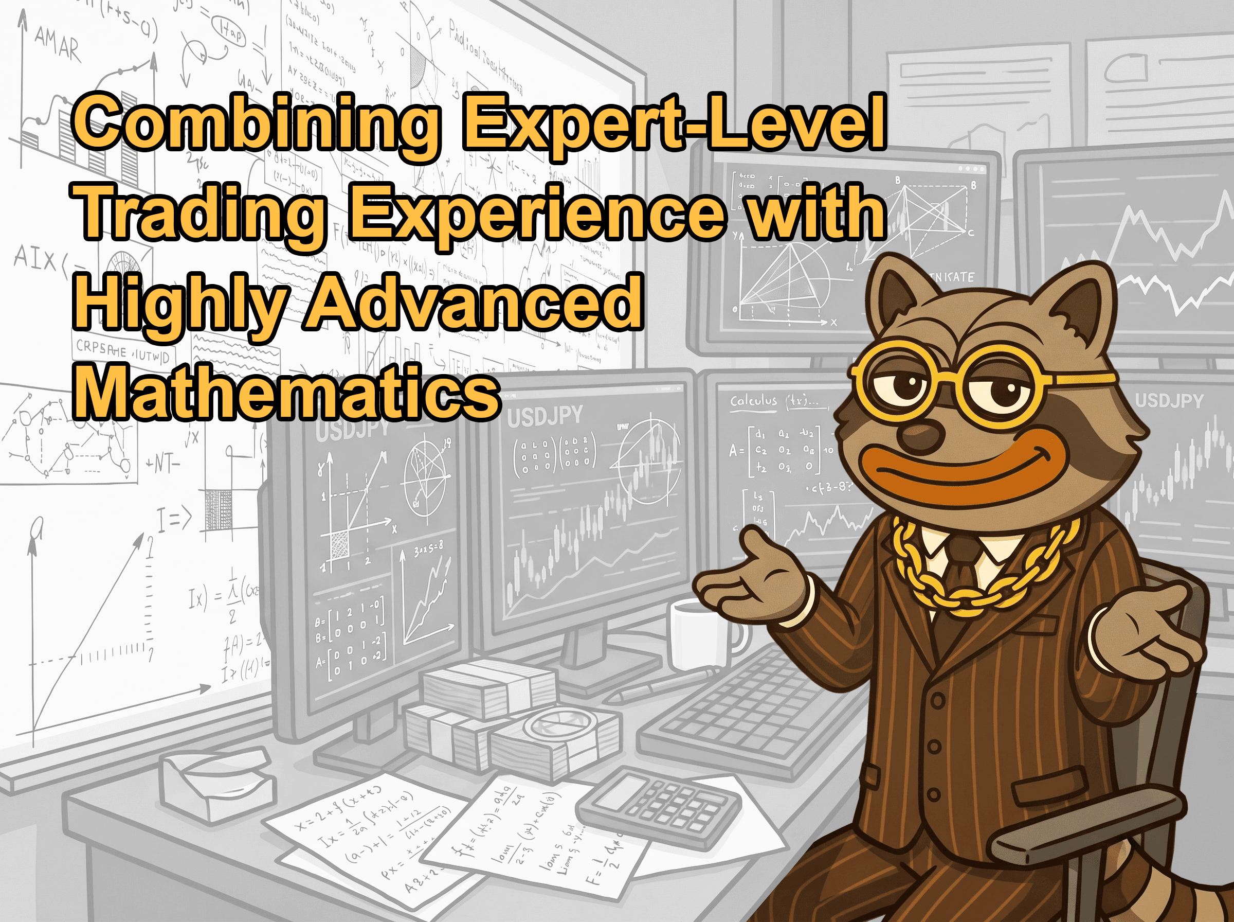 DavinTrade Gold Trade Analyst Mascot with XAUUSD Chart Analysis